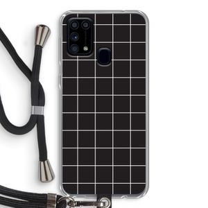 Rooster 2: Samsung Galaxy M31 Transparant Hoesje met koord