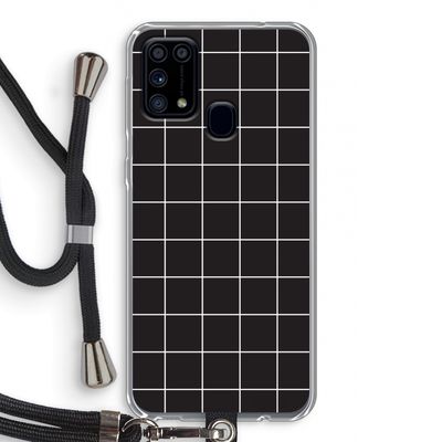 Rooster 2: Samsung Galaxy M31 Transparant Hoesje met koord