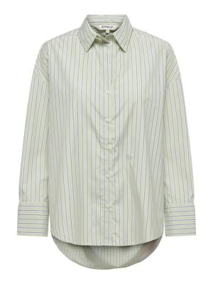 Only Onloregon Alva Ls Reg Shirt Noos Wvn 15367554 Blouse 4943021 Celadon Green Douglas Fir