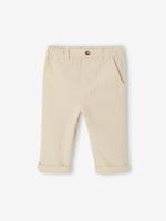 Broek baby jongen met elastische taille beige