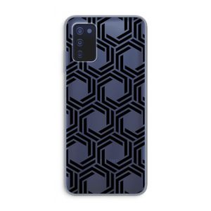 Geometrisch patroon: Samsung Galaxy A03s Transparant Hoesje