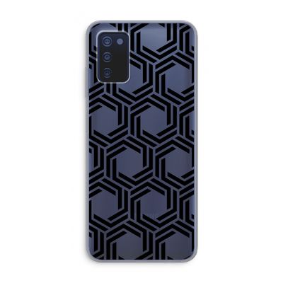 Geometrisch patroon: Samsung Galaxy A03s Transparant Hoesje
