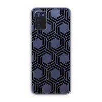 Geometrisch patroon: Samsung Galaxy A03s Transparant Hoesje