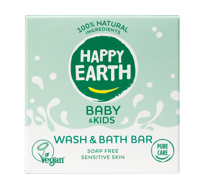 Happy Earth Baby & Kids Wash & Bath Bar