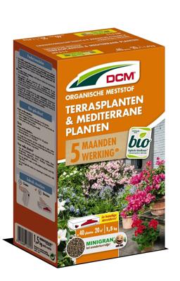 Meststof Terrasplanten & Meditterane Planten 1,5 kg - Dcm