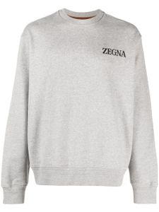 Zegna sweat #UseTheExisting™ en coton - Gris