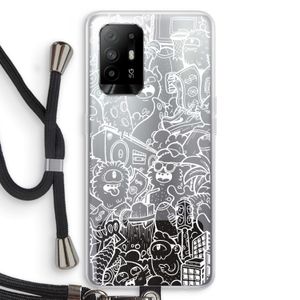 Vexx City #2: Oppo A95 5G Transparant Hoesje met koord