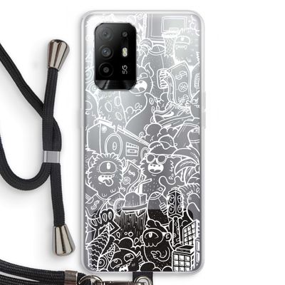 Vexx City #2: Oppo A95 5G Transparant Hoesje met koord