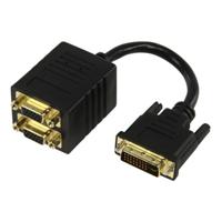 Valueline Splitterkabel DVI-I naar 2x VGA M/F