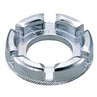 Hozan nippelspanner rond chroom c-120