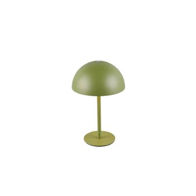 Trio TafellampMunoz groen Ø 13cm - R54891115