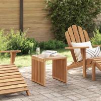 Tuin Bijzettafel Bruin 45 x 42.5 x 45 cm Massief teakhout