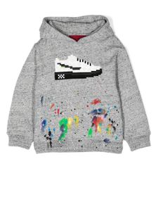 Mostly Heard Rarely Seen 8-Bit hoodie Louis à effet taches de peinture - Gris