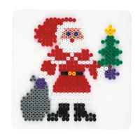 Hama Strijkkralenbordje Kerstman - thumbnail