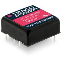 TracoPower THN 15-4822WIR DC/DC-converter, print 48 V/DC +12 V/DC, -12 V/DC 625 mA 15 W Aantal uitgangen: 2 x Inhoud 1 stuk(s)