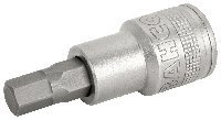 Bahco Schroevendraaierdopsleutel 1/2" | vierkantaansluiting | zeskant 4 mm - retailverpakking - SB7809M-4