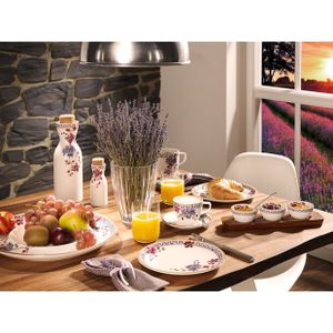 Villeroy & Boch Artesano Provencal Lavender Brood- en boterbordje Rond Porselein Multi kleuren 1 stuk(s)