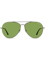 TOM FORD Eyewear lunettes de soleil Dashel à monture pilote - Gris