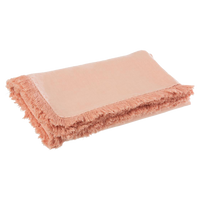 J-Line Plaid Franje Oranje - thumbnail