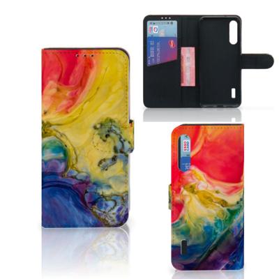 Hoesje Xiaomi Mi A3 Watercolor Dark Hoesje Xiaomi Mi A3 Watercolor Dark