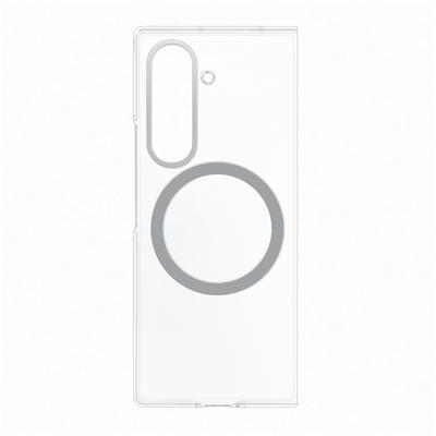 SamsungClear Magnet Case voor Samsung Galaxy Z Fold7 5G Telefoonhoesje Transparant