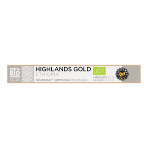 Highlands Gold Ethiopia - 10 koffiecups