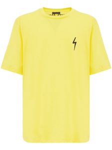 Giuseppe Zanotti t-shirt Ezrha à patch logo - Jaune