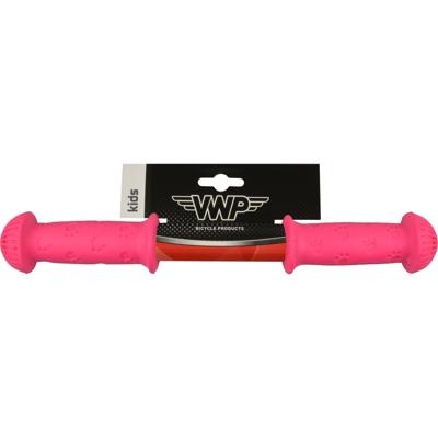 VWP handvatset basic 95/95mm kinderfiets roze