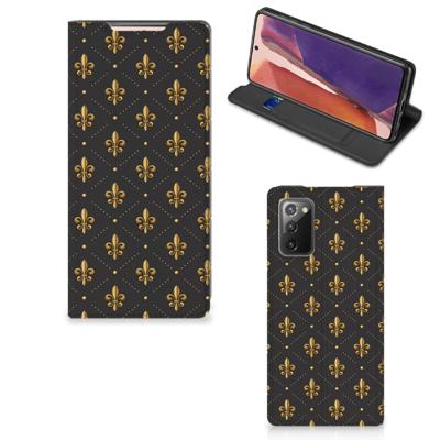 Samsung Galaxy Note20 | Hoesje met Magneet | Franse Lelie
