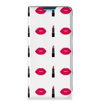 Samsung Galaxy A73 Hoesje met Magneet Lipstick Kiss - thumbnail