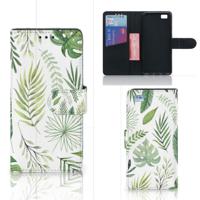 Huawei Ascend P8 Lite Hoesje Leaves | Portemonnee hoesje