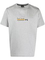 PS Paul Smith t-shirt en coton à logo imprimé - Gris - thumbnail