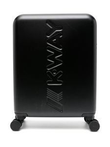 K Way Kids valise à logo embossé - Noir