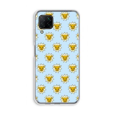 Leeuwenkoppen: Huawei P40 Lite Transparant Hoesje