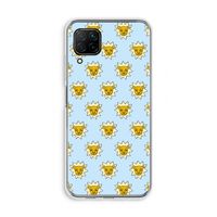 Leeuwenkoppen: Huawei P40 Lite Transparant Hoesje
