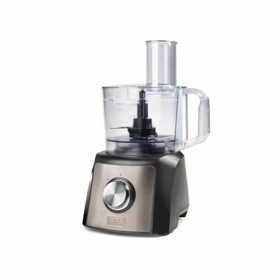 Voedselverwerker Black & Decker ES9250050B Zwart Zilverkleurig 1200 W