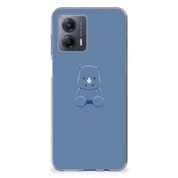 Motorola Moto G53 Telefoonhoesje met Naam Baby Rhino