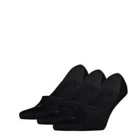 Calvin Klein Footies Heren Mid Cut 3-pack Zwart-39/42 Calvin Klein Footies Heren Mid Cut 3-pack Zwart-39/42