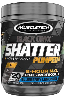 MuscleTech SX-7 Black Onyx Shatter Pumped Blueberry Lemonade (166 g)