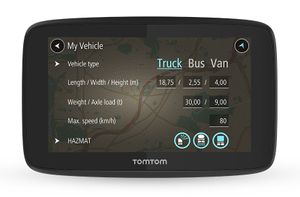 TomTom GO Professional 520 Navigatiesysteem voor vrachtwagens 13 cm 5 inch Europa