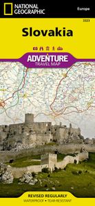 Wegenkaart - landkaart 3323 Adventure Map Slovakia - Slowakije | Natio