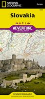 Wegenkaart - landkaart 3323 Adventure Map Slovakia - Slowakije | Natio