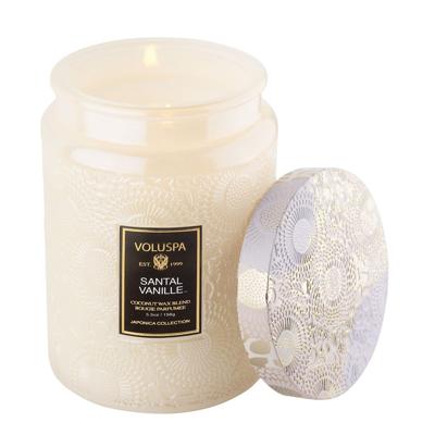 Voluspa Japonica Collection Santal Vanille Large Jar Candle 510gr