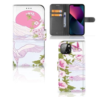 Apple iPhone 13 | Telefoonhoesje | Met pasjeshouder | Bird Standing