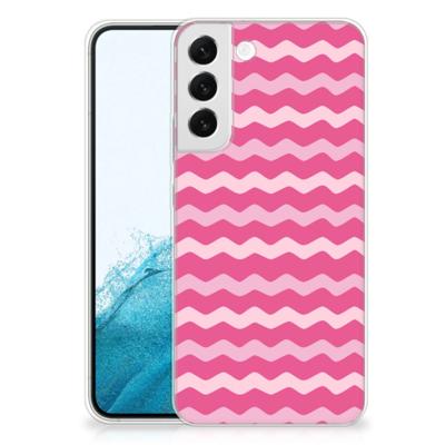 Samsung Galaxy S22 Plus | TPU bumper | Waves Pink