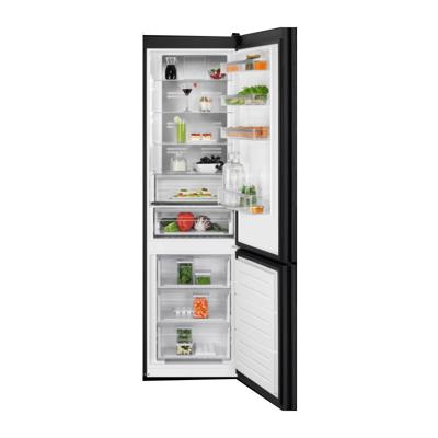 AEG 8000 serie Cooling 360° Koel/vrieskast vrijstaand 201 cm zwart mat glas RCB736D7MG