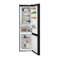 AEG 8000 serie Cooling 360° Koel/vrieskast vrijstaand 201 cm zwart mat glas RCB736D7MG - thumbnail