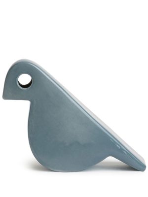 Nuove Forme oiseau décoratif en céramique - Bleu