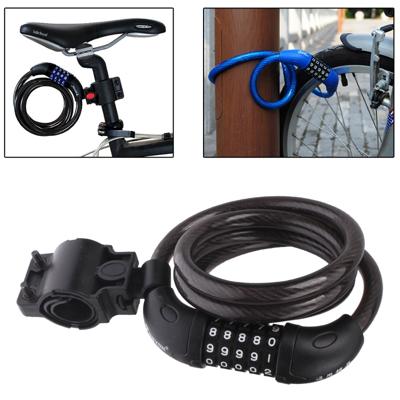 5 cijfers fiets motorfiets staaldraad Lock Strip