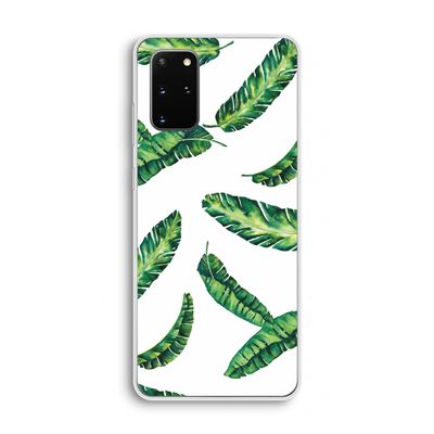 Lange bladeren: Samsung Galaxy S20 Plus Transparant Hoesje
